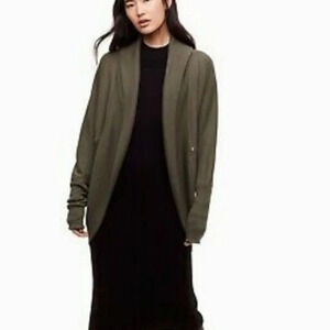 Aritzia Wilfred  Diderot cocoon sweater olive